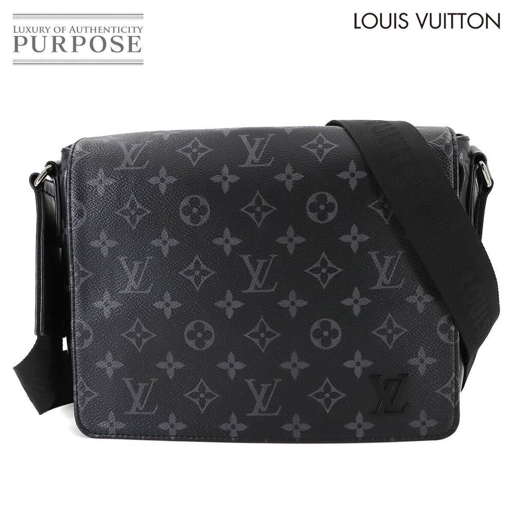 Louis Vuitton Monogram Eclipse Black District Sho… - image 1